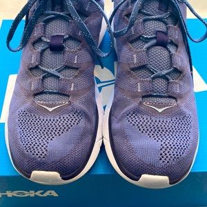 Hoka one one. Womens size 8. Hupana knit shoes- used